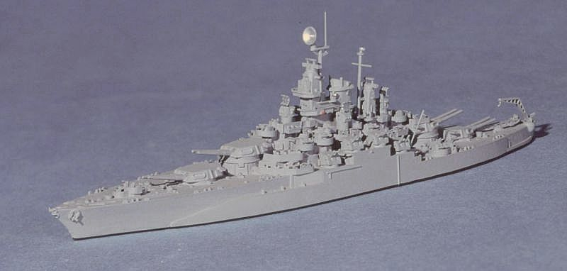 Schlachtschiff "West Virginia" (1 St.) USA 1945 Neptun N 1303
